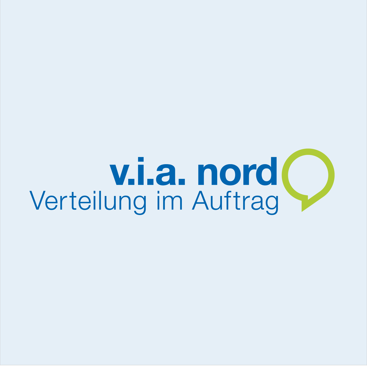 Logo v.i.a. nord Verteilung im Auftrag